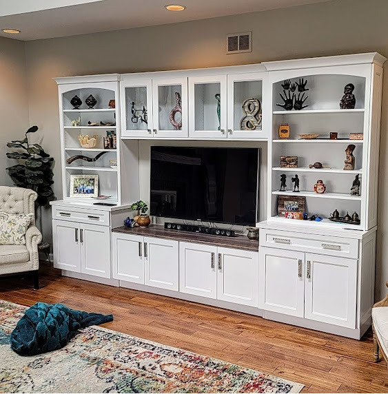 Modern cabinetry and countertops